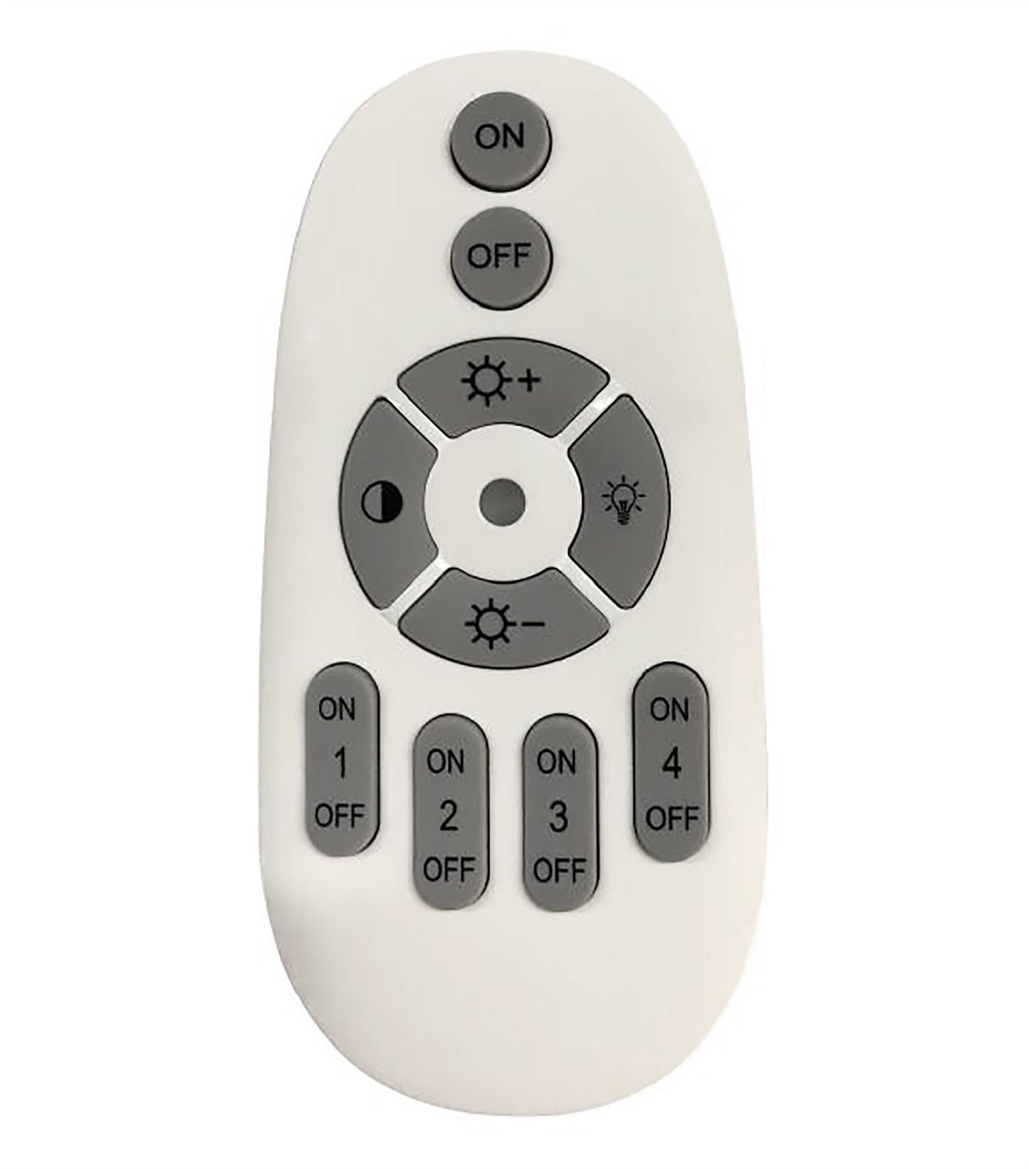 Mantra Fusion M5764 Lunas Ceiling 61cm Diameter 54W LED 3000K, 2830lm, RF Remote Control White, 3yrs Warranty - M5764 Ceiling