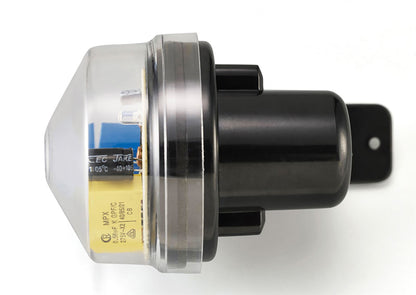 Deco Espial Wall Mounted Photocell Kit IP65 5-45Lux 10A Clear Cover/Black Ancillary