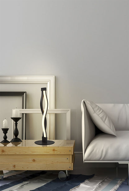 Mantra M5402 Sahara Brown Oxide Table Lamp 6W 2800K, 420lm, Brown Oxide/White Acrylic, 3yrs Warranty