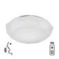Mantra Fusion Diamante Smart 41cm Ceiling Light, 56W LED, 3000-5000K Tuneable White, 4000lm, Remote Control, APP, Alexa & Google Voice Control, White, 3yrs Warranty