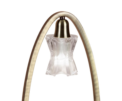 Mantra Alaska G9 Table 1 Light G9, Antique Brass