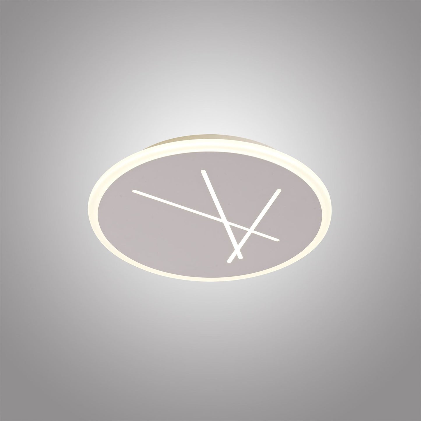 Mantra Fusion Kenzo 37.2cm Ceiling 37cm Round, 30W LED, 4000K, 2100lm, Sand White, 3yrs Warranty Ceiling