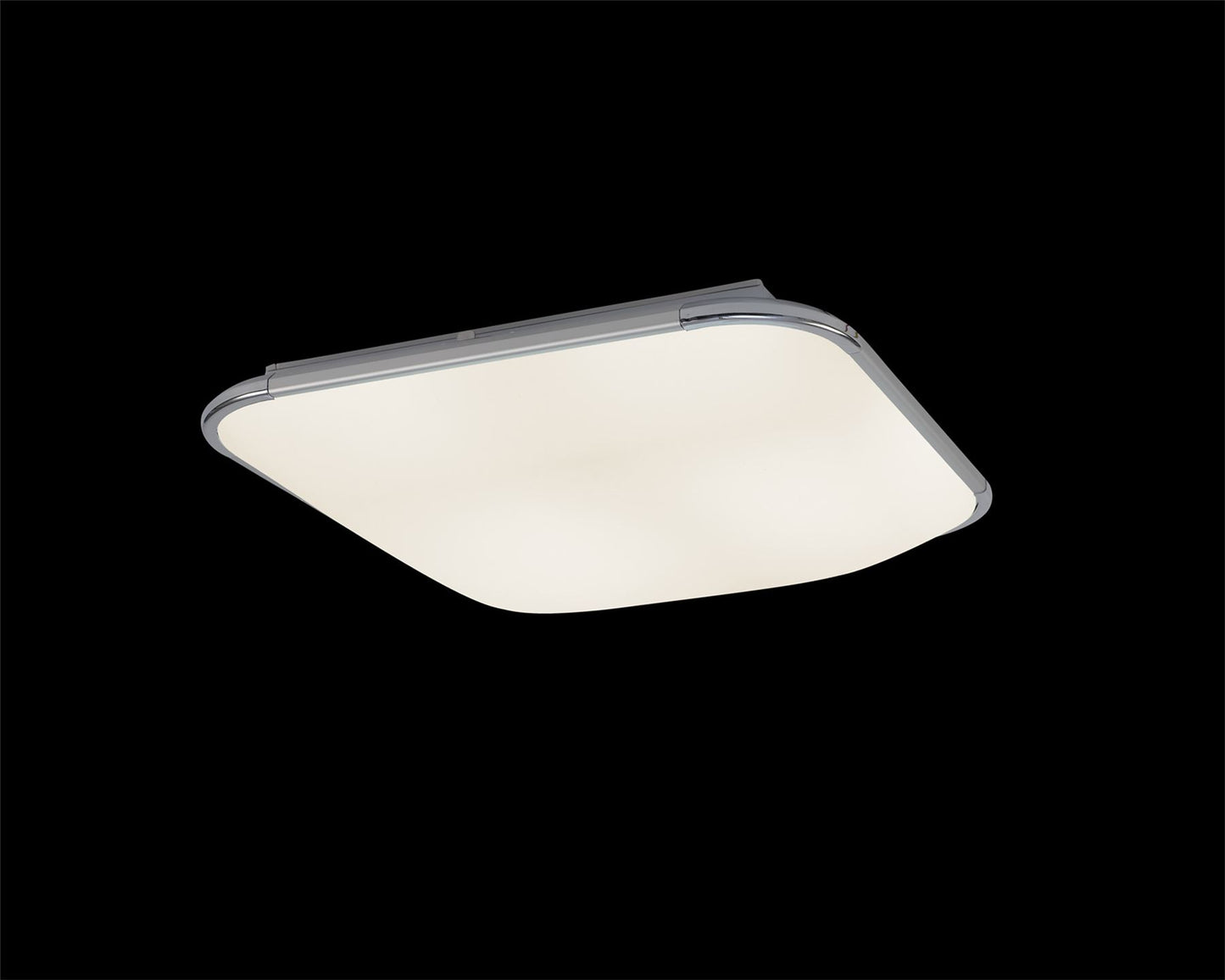 Mantra Fusion Fusion M6249 Fase Ceiling Square 45cm, 24W LED, 4000K, 1400lm, White, Acrylic Diffuser, 3yrs Warranty - M6249 Ceiling