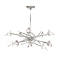 Mantra M0312 Flavia Pendant Up-Down Round 10 Light G9, Polished Chrome