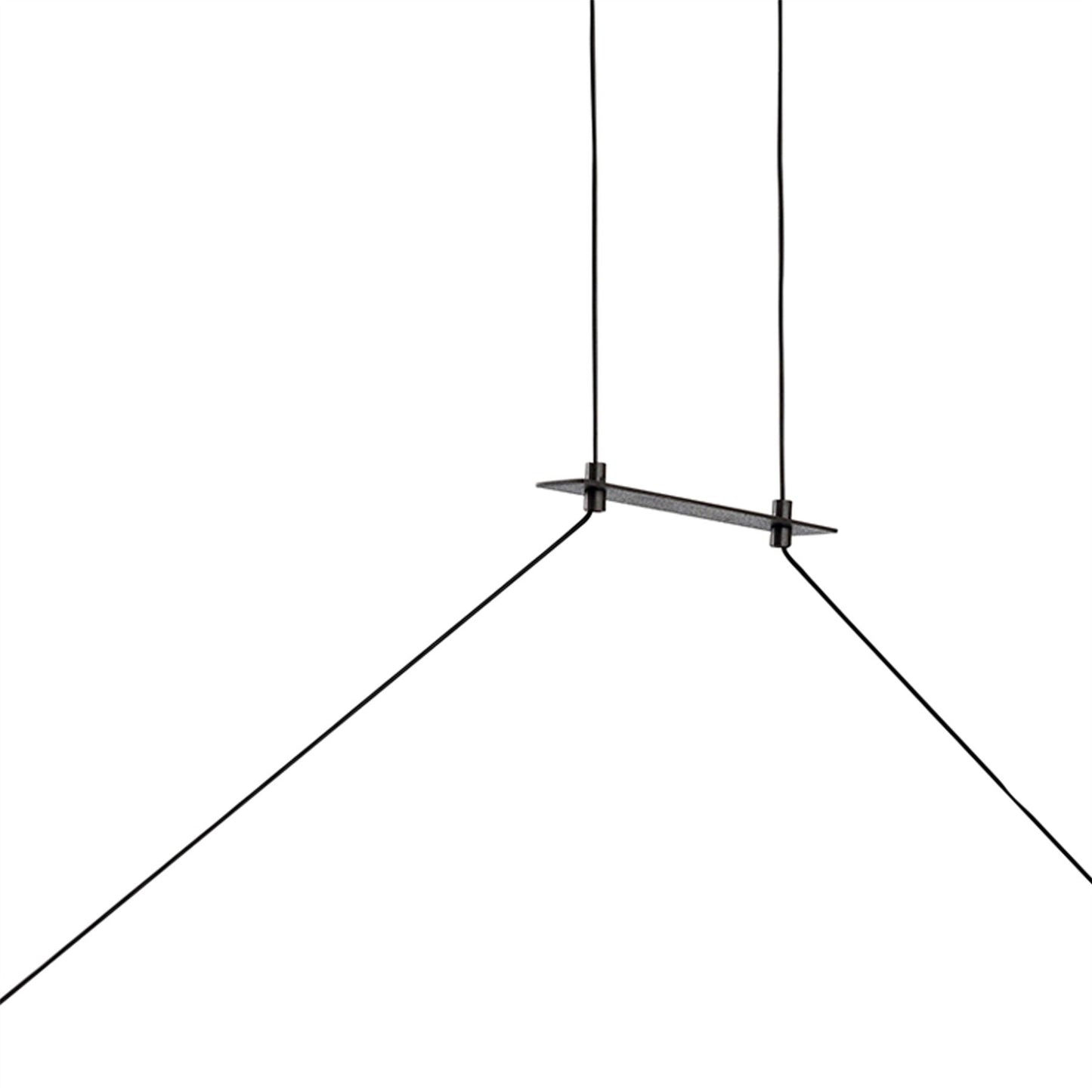 Mantra M5817 Sahara Linear Pendant 36W LED 2800K, 2520lm, Dimmable Frosted Acrylic, Brown Oxide, 3yrs Warranty