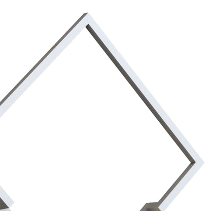 Mantra Boutique Square Wall Light, Dimmable, 25W LED, 3000K, 1370lm, White, 3yrs Warranty