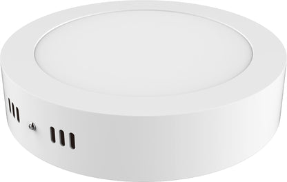 Techtouch Intego SM Ecovision Intego Surface Mounted Ecovision, 170mm, Round, 12W LED, Cool White, 4000K, 1000lm, 120°, White Frame, Inc. Driver, 2yrs Warranty