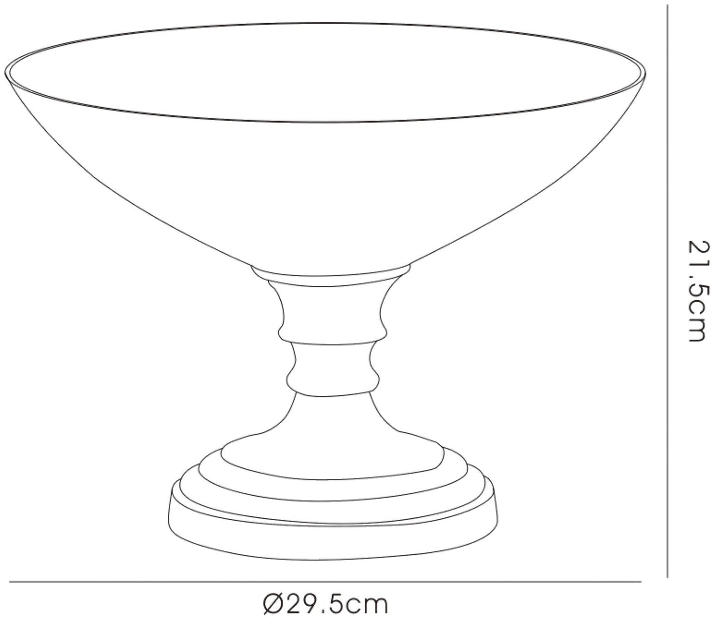 Diyas Home (DH) Myra Mosaic Bowl Blue/Silver Mosaic