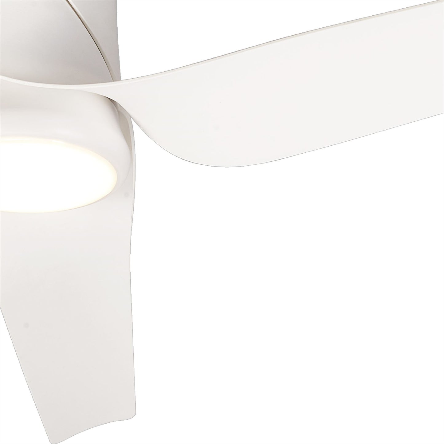 Ushuaia 133cm 30W LED Dimmable Ceiling Light With Built-In 35W DC Fan, 2700-5000K Remote & APP Control, 2400lm, White, 5yrs Warranty