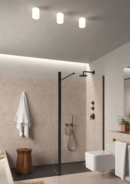 Mantra Fusion Glaciar Spotlight 10cm, IP44, 9W LED, 4000K, 700lm, White, 3yrs Warranty