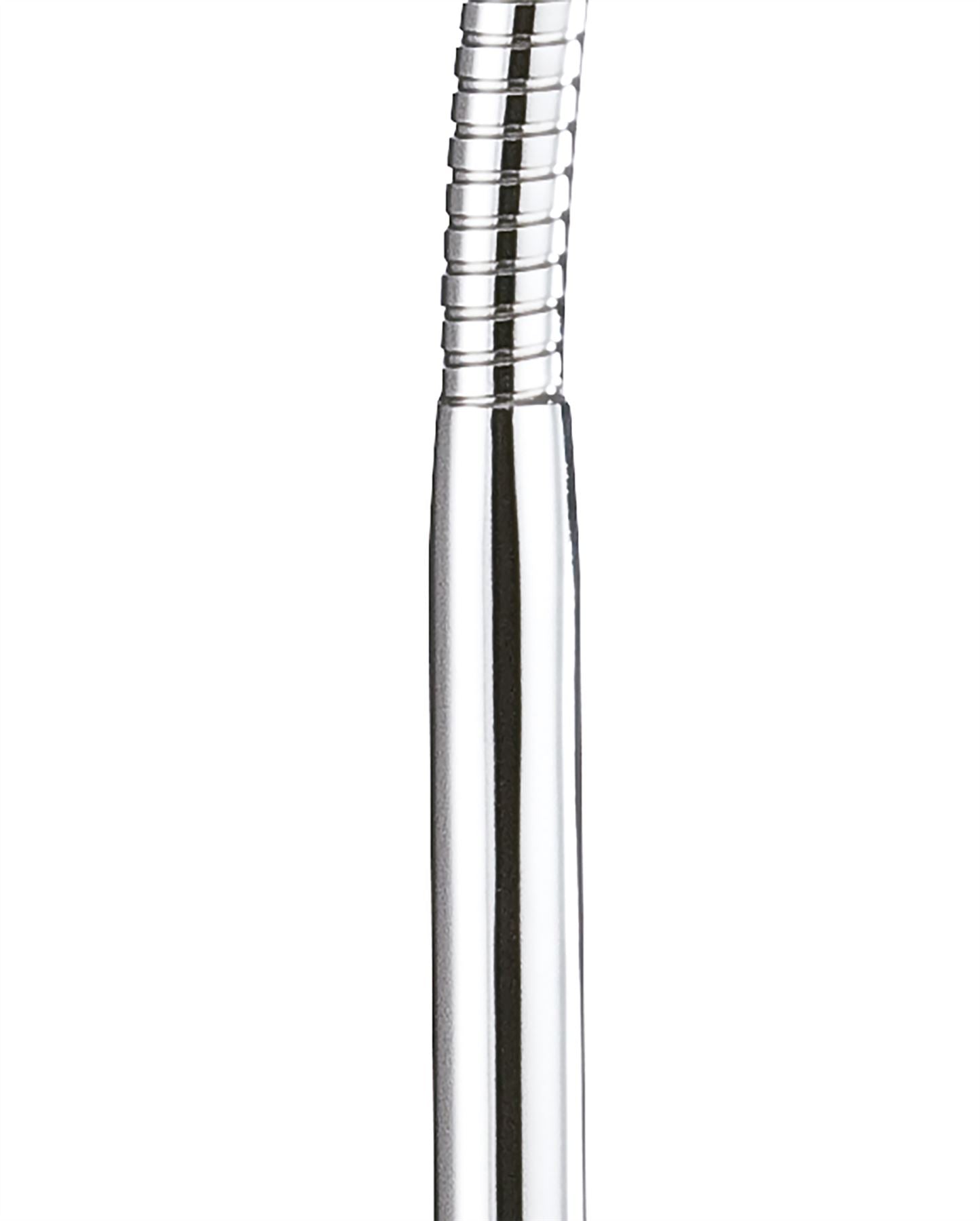 Mantra Fusion Tobias Table Lamp 1 Light 3W LED 3000K, 300lm, Matt White/Frosted Acrylic/Polished Chrome, 3yrs Warranty