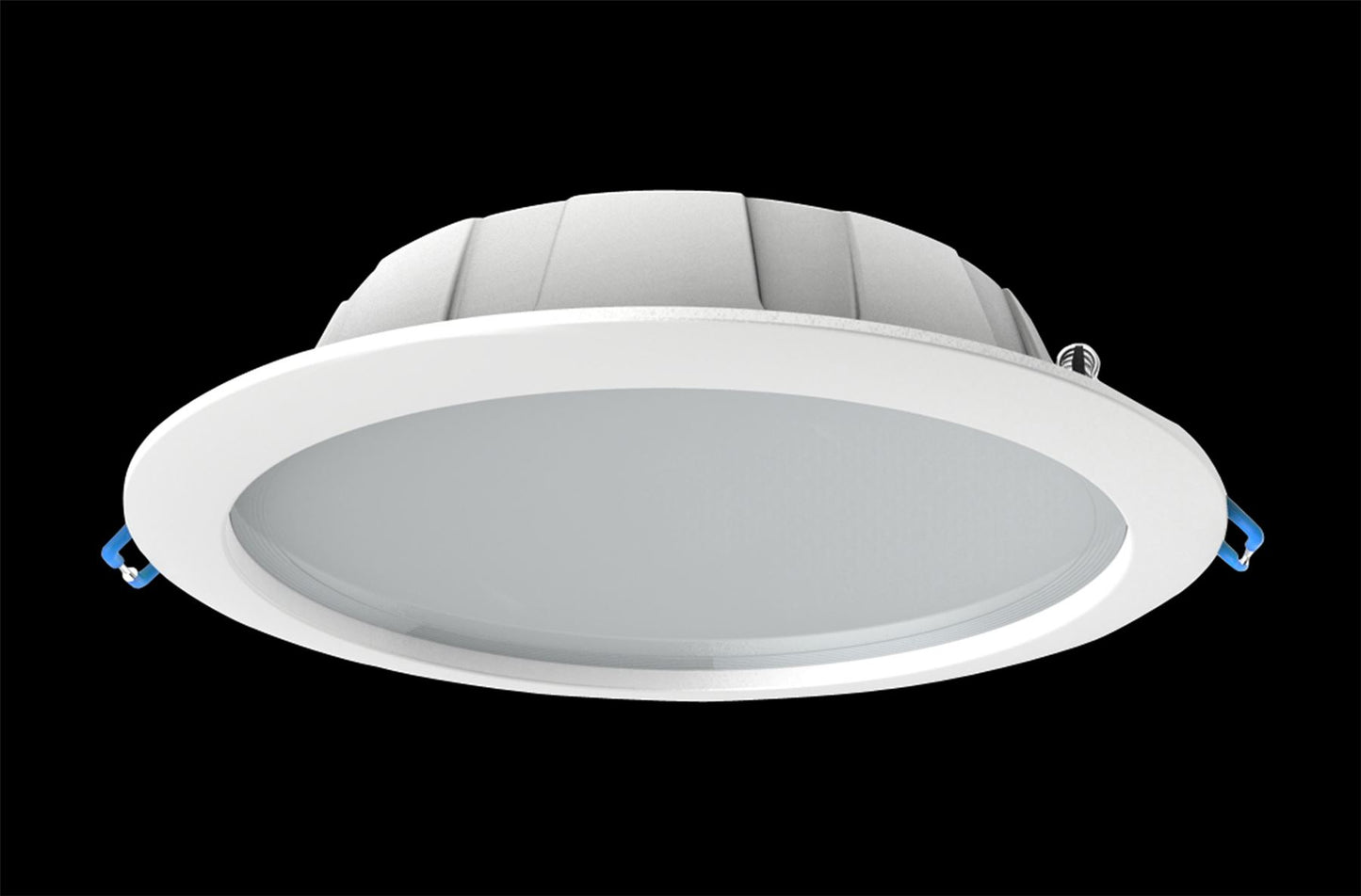 Mantra Fusion Fusion M6392 Graciosa 18cm Round LED Downlight, 15.3W, 3000K, 1100lm, White, Cut Out 150mm, IP44, 3yrs Warranty