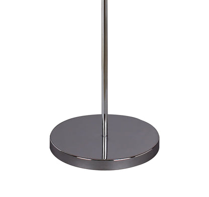 Mantra Otto Floor Lamp 5 Light G4, Polished Chrome/Frosted Glass/Black Glass, NOT LED/CFL Compatible