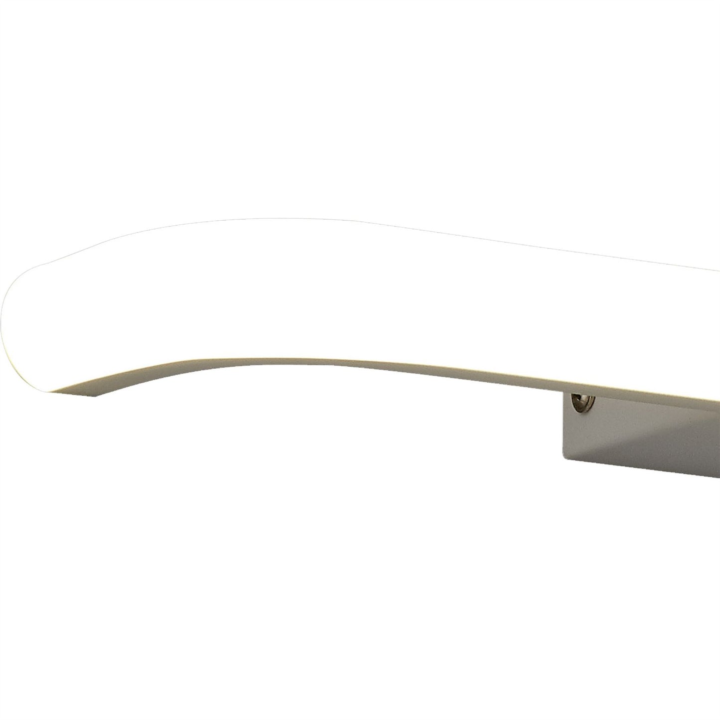 Mantra Fusion Tenerife 34cm Linear Wall Light Shelf with USB Socket, 8W LED, 3000K, 640lm, White, 3yrs Warranty