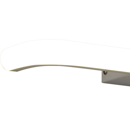 Mantra Fusion Tenerife 34cm Linear Wall Light Shelf with USB Socket, 8W LED, 3000K, 640lm, White, 3yrs Warranty