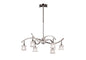 Mantra Salomon SN Salomon Telescopic Lamp 6 Light G9, Satin Nickel
