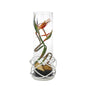 Diyas Home (DH) Oriana Candle Holder 19Cm White/Clear Glass Art