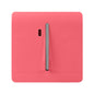 Trendi Artistic Modern Glossy 20 A Tactile Light Switch & Neon Insert Strawberry