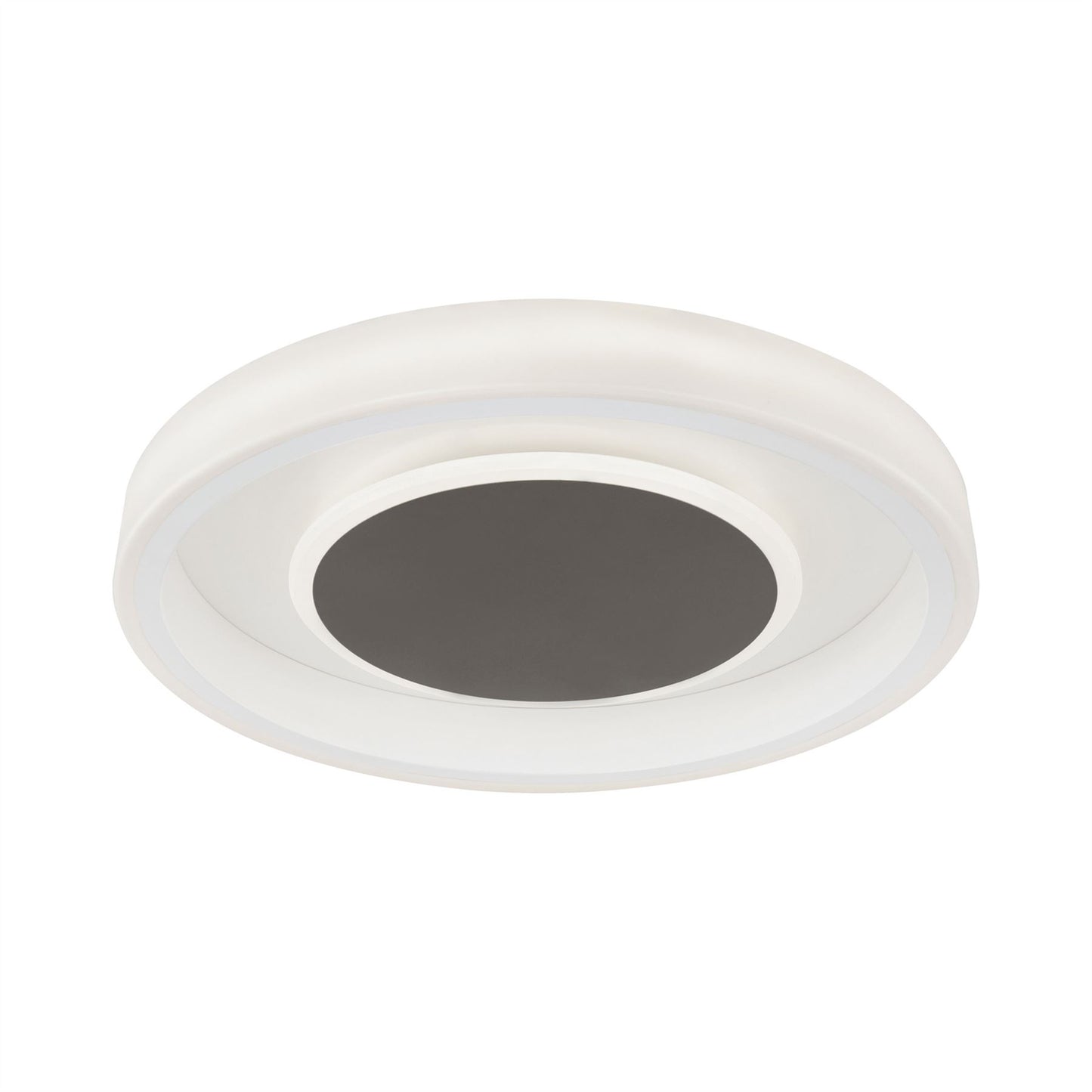 Mantra Fusion Moca Flush 50cm Round 40W LED 4000K, 2400lm, White/Mocha, 3yrs Warranty Ceiling