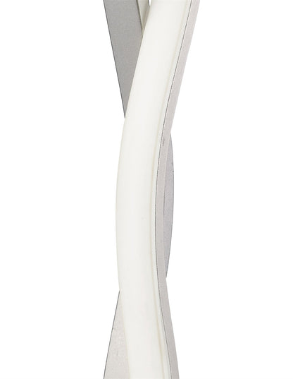 Mantra M4862 Sahara Table Lamp 6W LED 3000K, 420lm, Silver/Frosted Acrylic/Polished Chrome, 3yrs Warranty