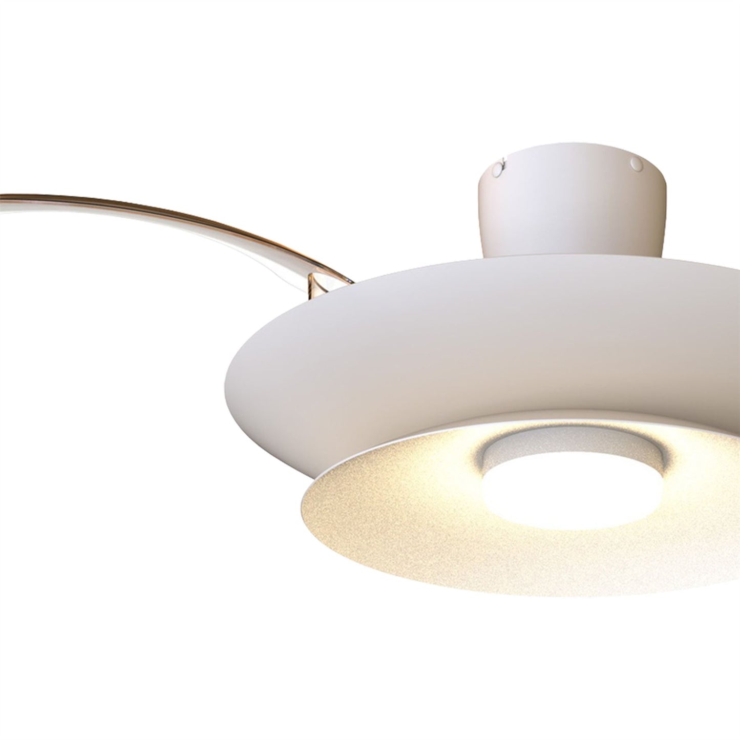 Patagonia 52cm 20W LED Dimmable Ceiling Light With Built-In 30W DC Fan, 3000-5000K Remote Control, 3600lm, White, 5yrs Warranty