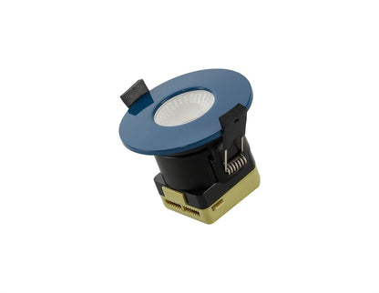 Trendi Switch Dimmable IP65 CCT LED Fire Rated Downlight in Ocean Blue