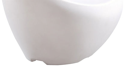 Mantra Pao Chair Round Rechargeable LED RGB Outdoor, 170lm, Opal White, 3yrs Warranty Furniture