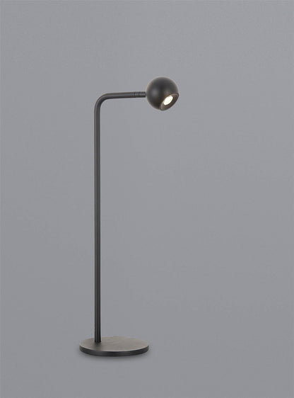 Mantra Fusion Eyes 55.5cm Table Lamp, 6W LED, 3000K, 390lm, Sand Black, 3yrs Warranty