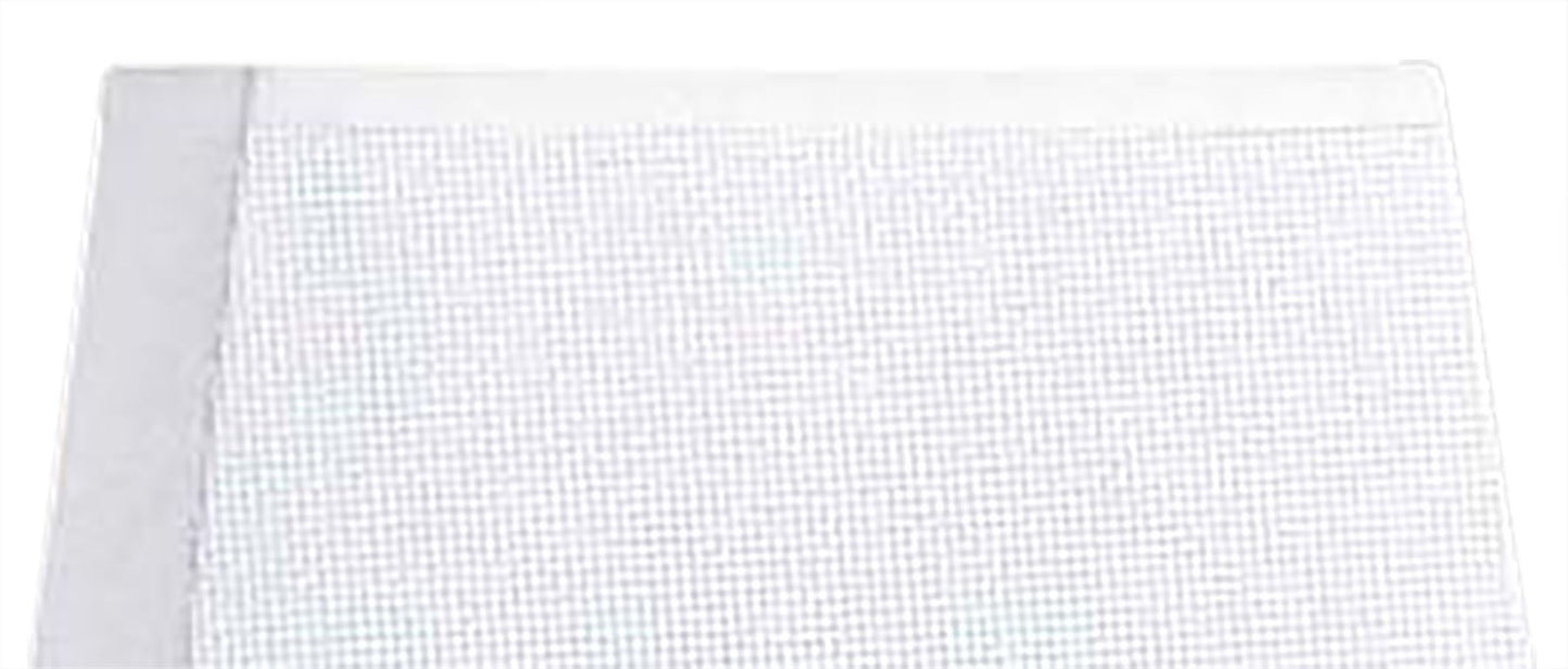 Mantra M5324 Habana White Square Shade 240/240x 165mm, Suitable for Table Lamps