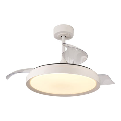 Mistral 51cm 50W LED Dimmable Ceiling Light With Built-In 28W DC Fan, 3000-6500K Remote Control, 3200lm, White, 5yrs Warranty
