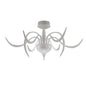 Diyas Llamas 96cm  9 Light G4 White, NOT LED/CFL Compatible Ceiling Light Fitting