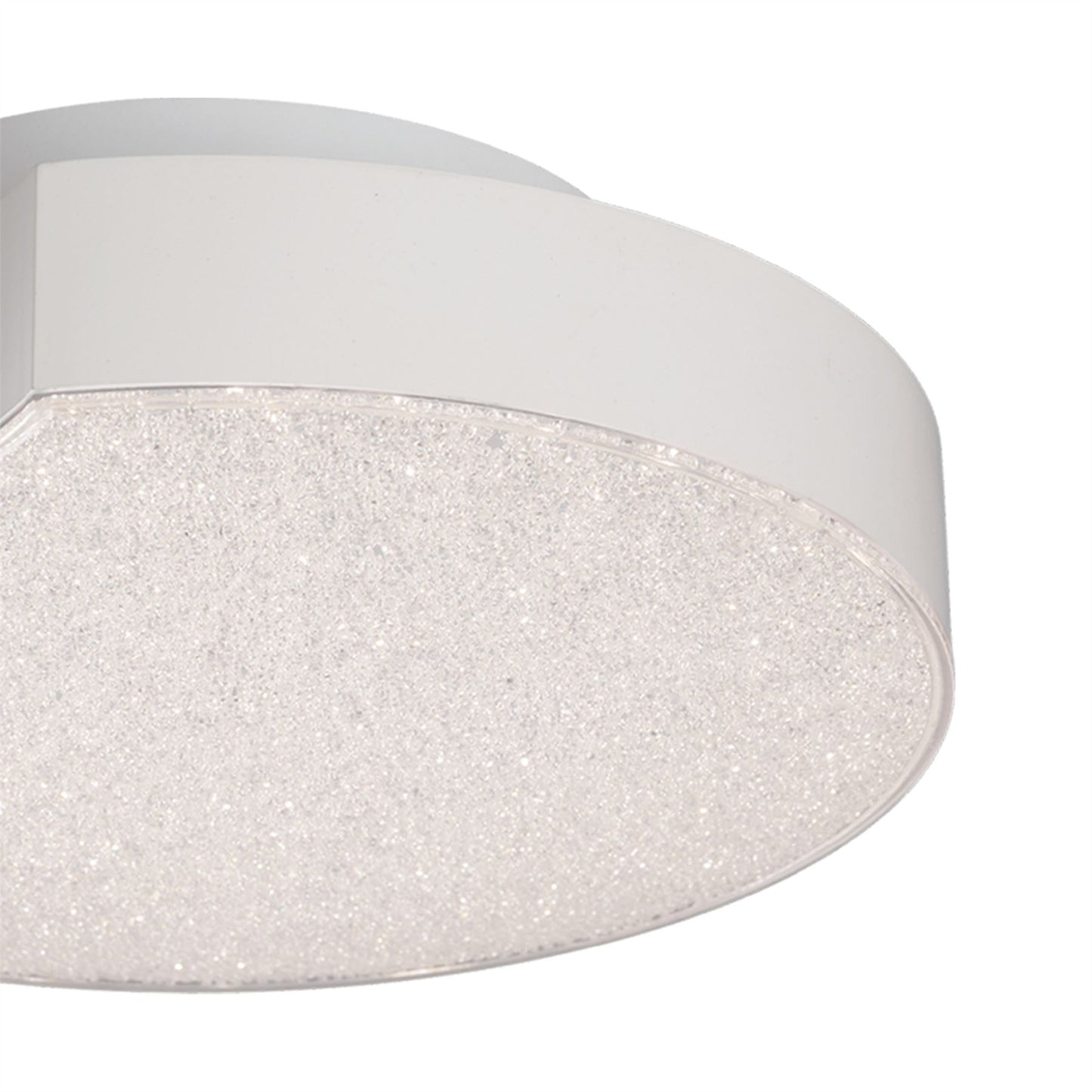 Mantra Fusion M5767 Lunas Ceiling/Wall Light 25cm Diameter 14W LED 3000K, 720lm, White, 3yrs Warranty