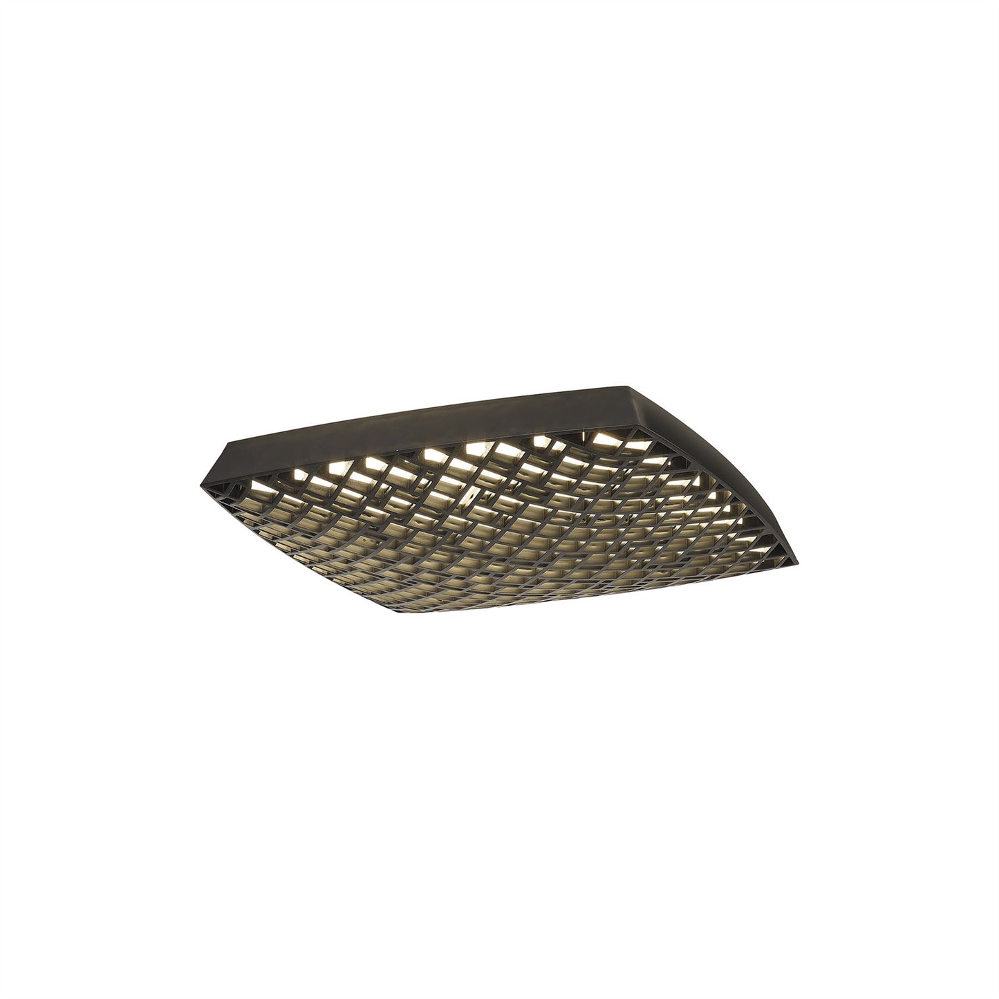 Mantra Urban Ceiling Light, 56W LED, 2700-5000K Remote Control Tuneable, 4000lm, Black, 3yrs Warranty