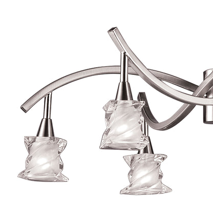 Mantra Salomon SN Salomon Telescopic Lamp 6 Light G9, Satin Nickel