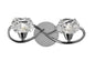 Mantra Maremagnum Wall Light Switched 2 Light G9, Polished Chrome
