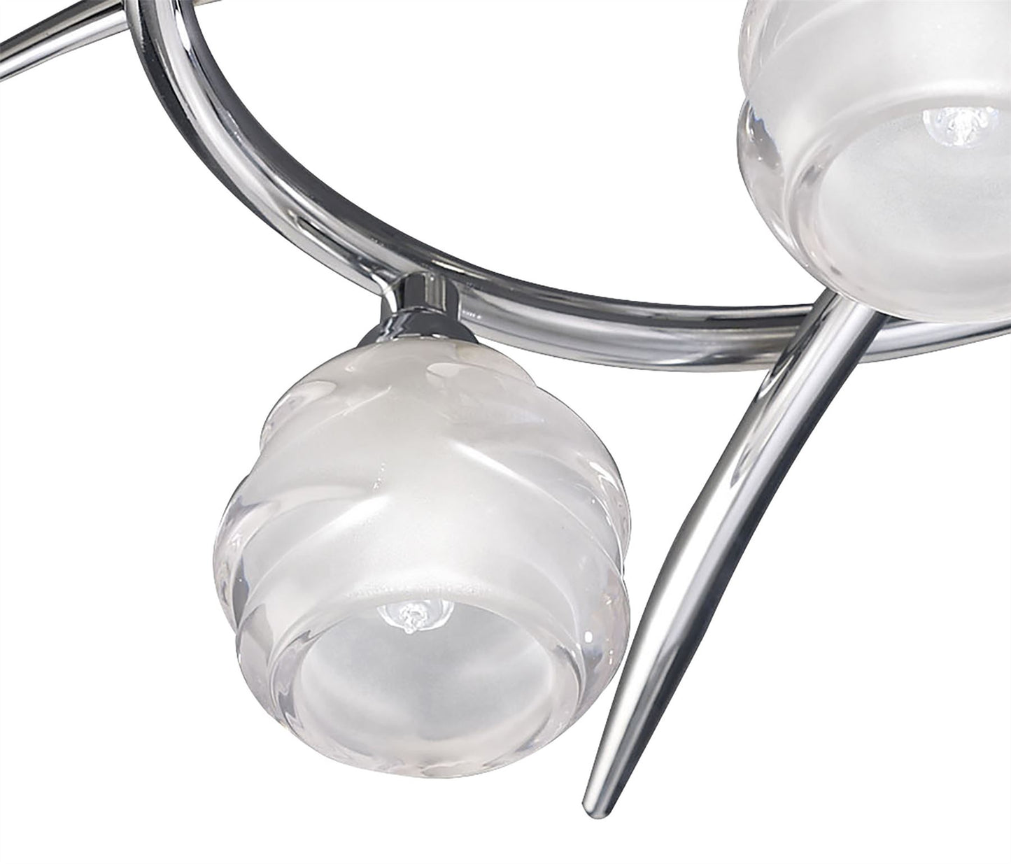 Mantra M1804 Loop Ceiling 3 Light G9 ECO, Polished Chrome