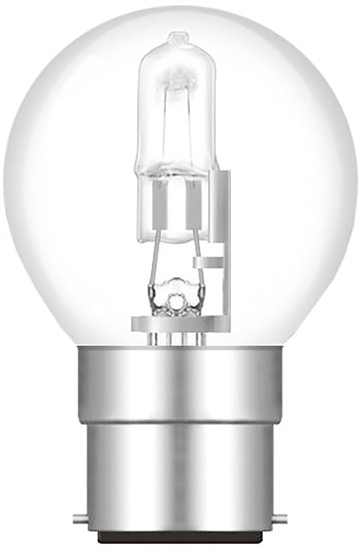 Luxram Halogen Energy Saver Ball B22 18W Halogen