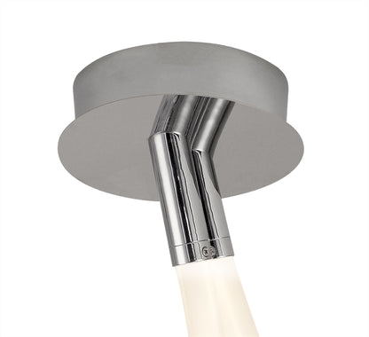 Mantra Nur II 55cm Ceiling Light, 50W LED, 3000K, 3750lm, IP20, Chrome, 3 Year Warranty