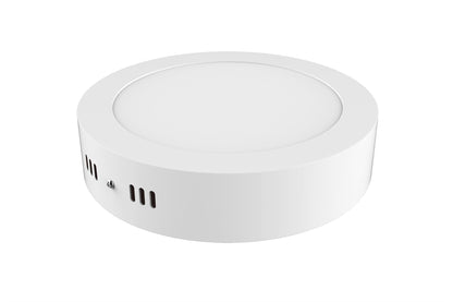 Techtouch Intego SM Ecovision Intego Surface Mounted Ecovision, 210mm, Round, 18W LED, Pure White, 6400K, 1500lm, 120°, White Frame, Inc. Driver, 2yrs Warranty