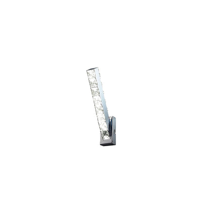 Diyas Galaxy Vertical Wall Light 3W LED 6000K Polished Chrome/Crystal