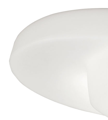 Mantra M1893 Ufo Ceiling 4 Light E27 Outdoor IP44, Matt White/Opal White