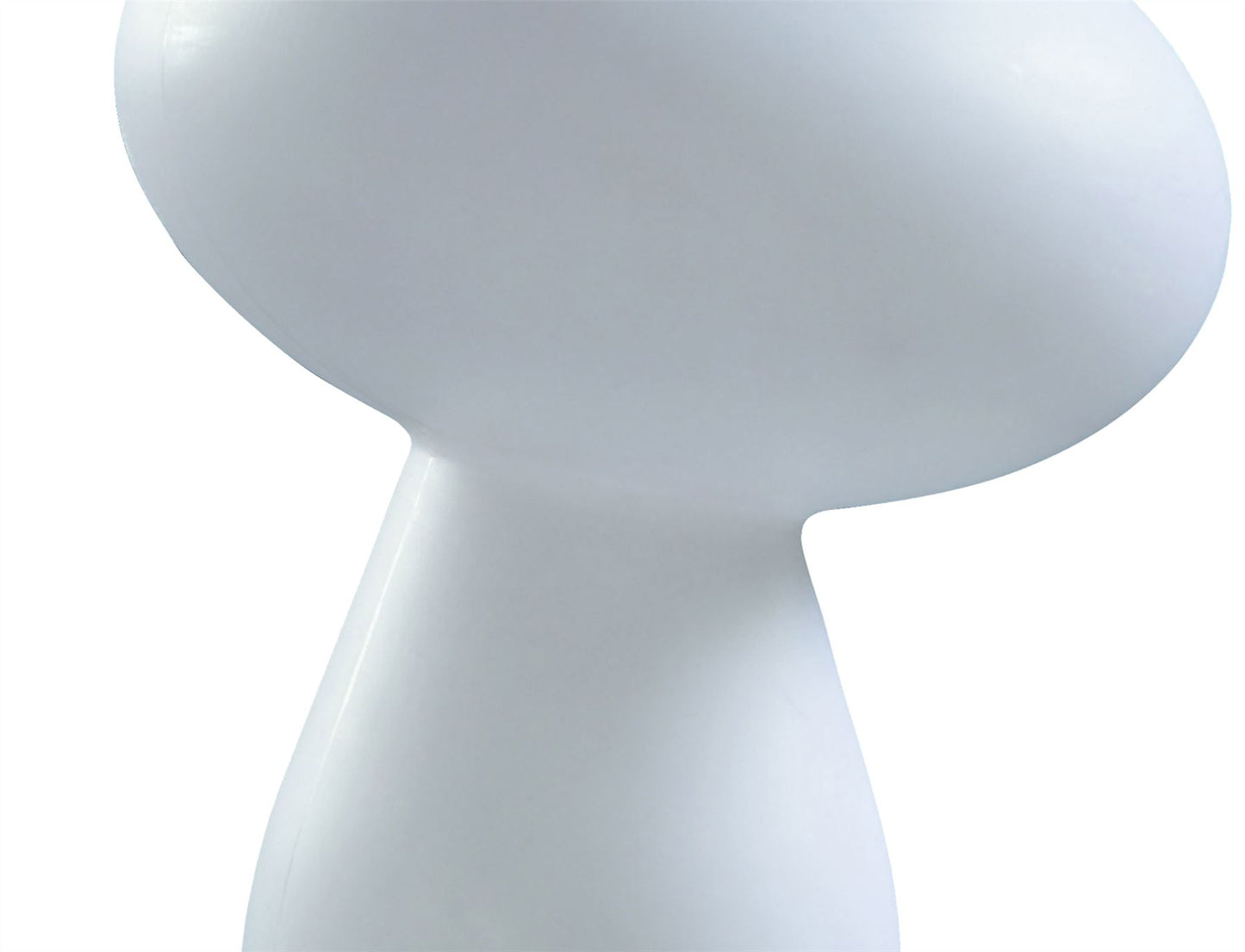 Mantra Pao Table Lamp 2 Light CFL In Line Switch Indoor, Opal White