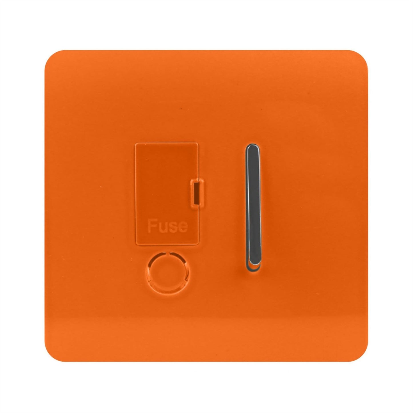 Trendi Artistic Modern Glossy Tactile Fused Spur Switch Orange