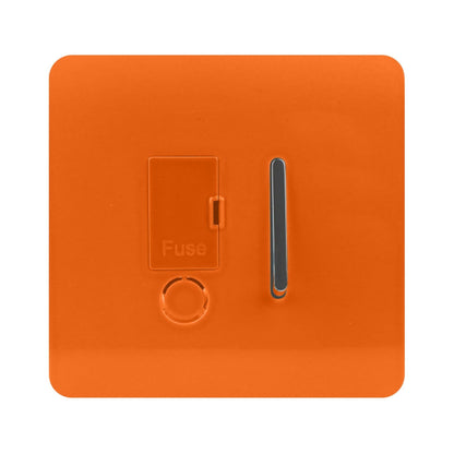 Trendi Artistic Modern Glossy Tactile Fused Spur Switch Orange