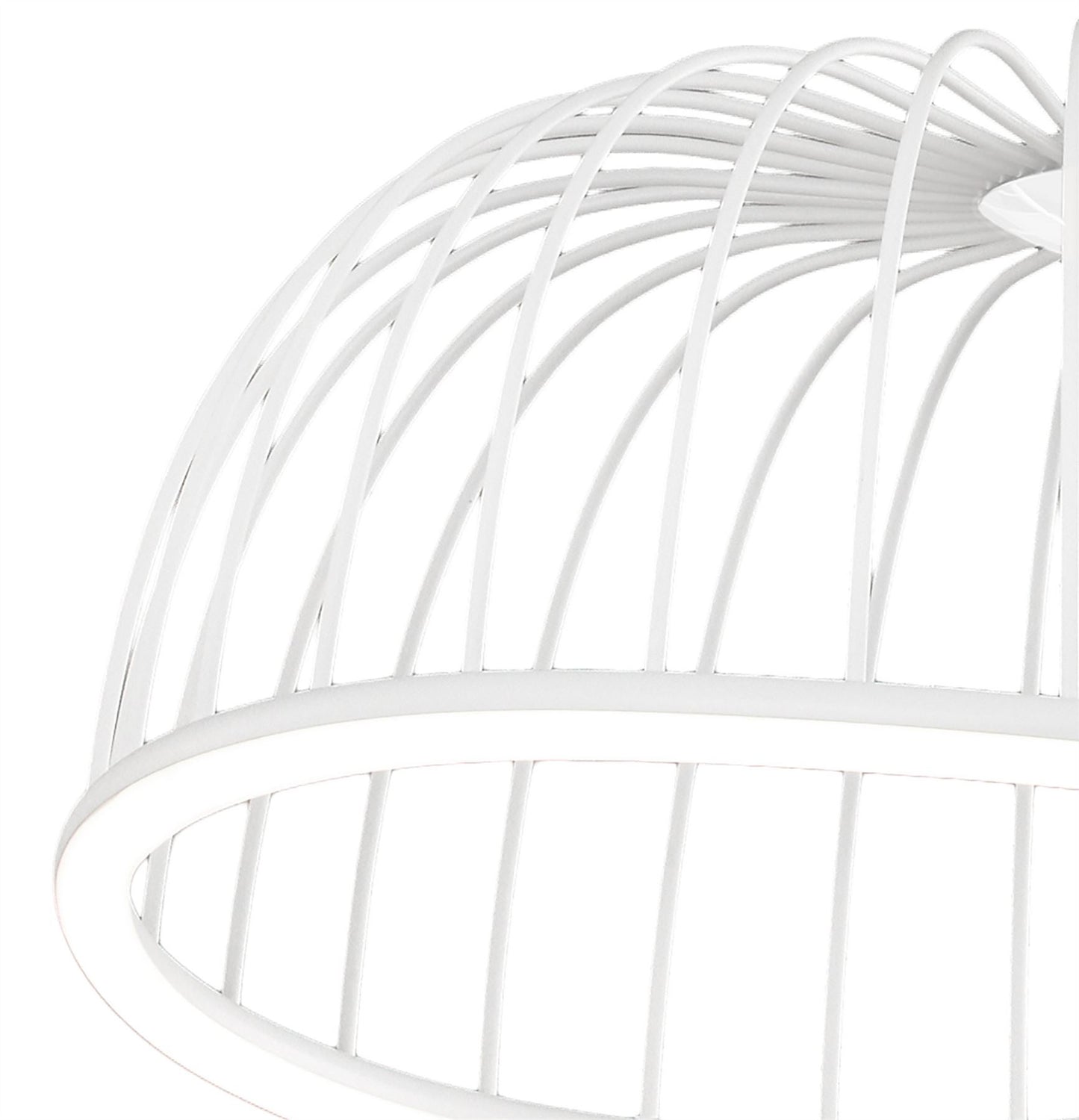 Mantra Celeste Pendant 61cm Round, 30W LED, 3000K, 2100lm, White, 3yrs Warranty
