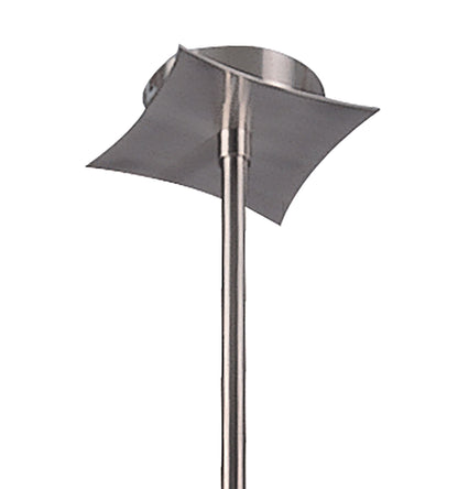 Mantra Rosa 82cm Del Desierto Telescopic Pendant 8 Light G9, Satin Nickel
