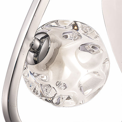 Mantra Lux Switched Wall Light 1 Light G9, Polished Chrome