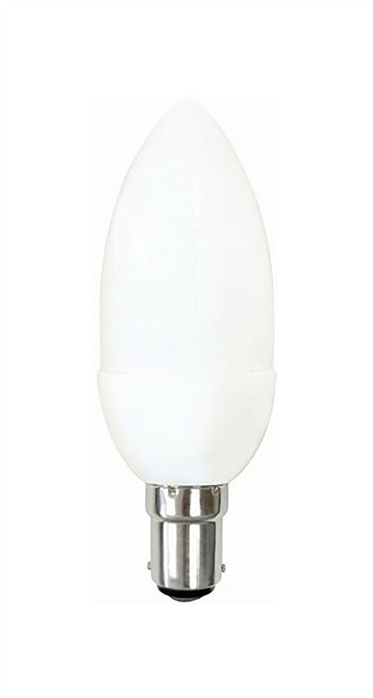 Luxram Extra Mini Sup Candle Extra Mini Supreme Candle B15 9W 2700K Compact Fluorescent Compact