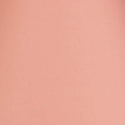 Oaks Lighting S501/8 Cotton Coolie Lampshade 200mm - Reversable Gimbal Light Shade - Pale Pink