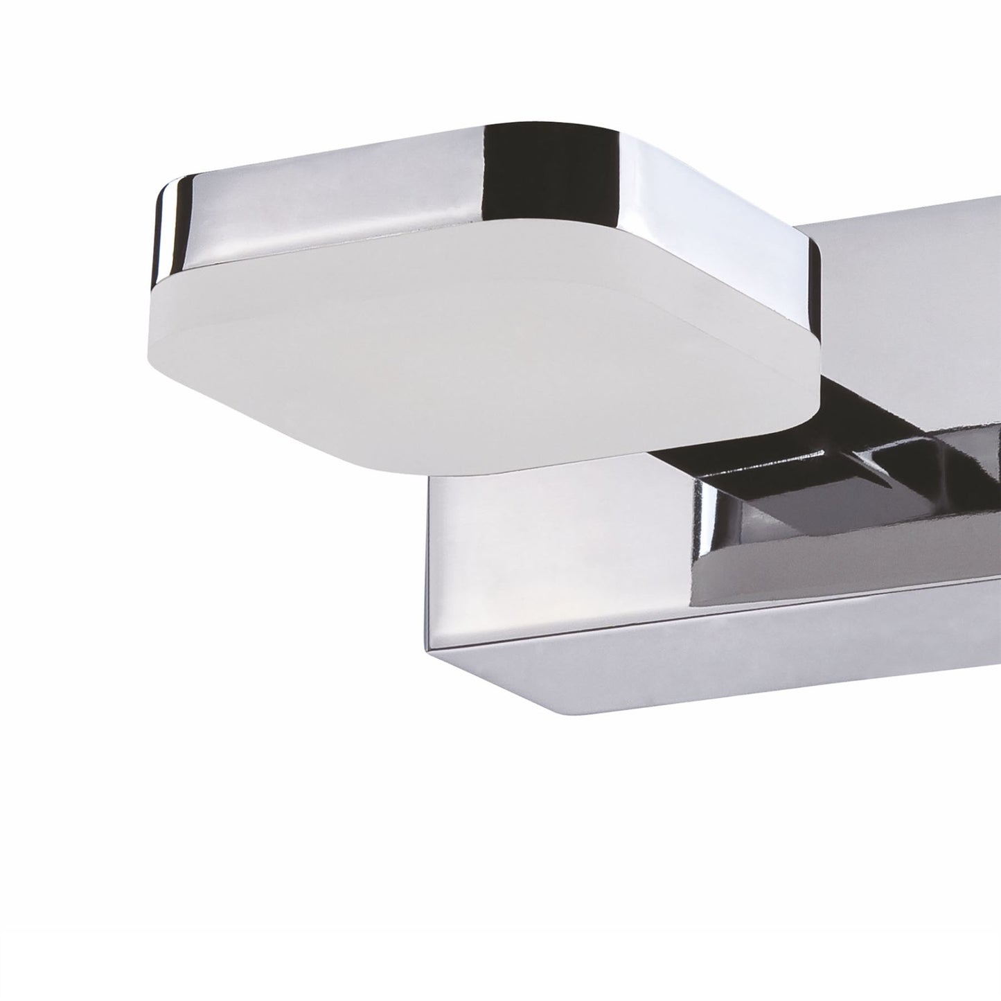 Mantra Fusion Gio Wall Light 1 Light 5W LED 3000K, 450lm, Polished Chrome/Frosted Acrylic, 3yrs Warranty